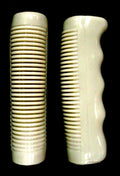 Grips W/Finger Grooves - 110mm - White