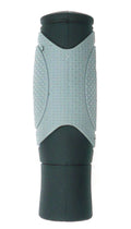 Grips - Comfort - Kraton & Gel - 2 Tone Grey/Black - 125mm - Quality Velo Product