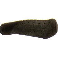 Grips - Comfort - Kraton & Gel - 2 Tone Grey/Black - 135mm - With End Plugs - Quality Velo Product