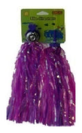 Streamers For Handlebar - Bell One Side - Pink Purple Silver