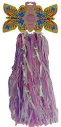 Sparkling Glass Streamers - Purple/Pink/White