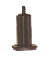 End Plugs - Expander Type - 18mm - Black - 2/Set