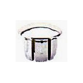Bar End Plugs - 20mm - Silver - Pair