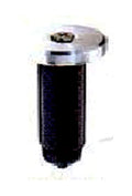 End Plugs - Alloy Cap - Silver - 18mm Diameter - Sold Per Pair