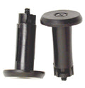 End Plugs - Black Pp - 16mm - 2/Set