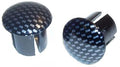 Carbon Look Bar End Plugs - 19-21mm