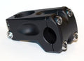Ahead Stem For BMX - 50mm Ext - 0 Degree - 28.6mm Dia. - 22.2mm BB - Black