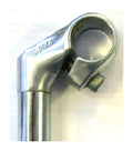 Quill Stem - 40mm Ext - 45 Degree - 220mm Height. - 22.2mm Dia. - 25.4mm BB - Silver