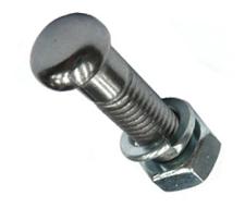 Bolt - Eccentric Head (Offset Head) - With Nut - M8 X 35mm (Single)