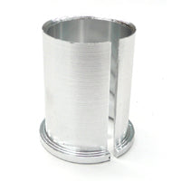 Alloy Shim For Ahead Stem - 40mm Length - Id25.4mm - Od28.6mm Silver