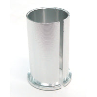 Alloy Shim For Ahead Stem - 50mm Length - Id25.4mm - Od28.6mm Silver