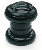 Headset - 1" Alloy Threadless - Black - 25.4 X 30.2 X 26.4 X 29mm - Sealed Cartridge Bearings