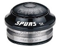 Headset - Crown Alloy - Black - Sealed Bearings - Threadless - W/Top Cap - 1 1/8" X 41.8 X 30