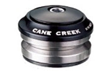 Headset - Integrated - Alloy - 1 1/8 - 45 X 45 - For H/T OD 44mm - Black/Silver - W/O Top Cap - 41.8mm Bearing