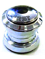 Headset - Steel - 1 1/8" Threadless - Silver