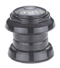 Headset - 1 1/8" Alloy - Threadless - Sealed Cartridge - Black