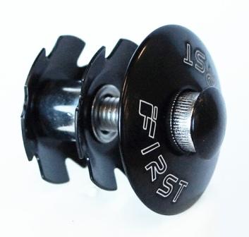 Star Nut Alloy 1.1/8 Black Top