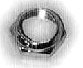 Lock Nut For Headset 21.1mm Silver - Bag 2