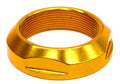 Lock Nut - Gold - OD 1 1/8 ID 25.4 Dia - Alloy