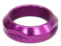 Lock Nut - Purple - Od1 1/8 Or Id25.4 Dia - Alloy