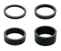 Spacer Set Carbon - 1 1/8" (3/5/10/15mm Per Bag)