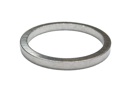 1 1/8" Alloy Spacer - 3mm - Silver