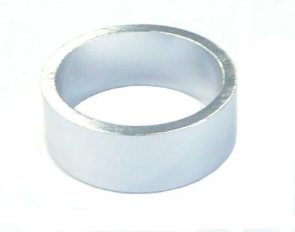 1 1/8" Alloy Spacer - 12mm - Silver
