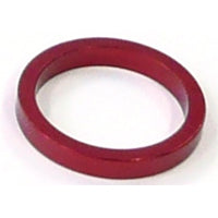 1 1/8" Alloy Spacer - 5mm - Red