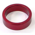 1 1/8" Alloy Spacer - 10mm - Red