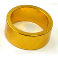 1 1/8" Alloy Spacer - 15mm - Gold