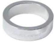 1" Alloy Headset Spacer - 10mm - Silver