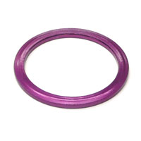 1 1/8" Alloy Headset Spacer - 2mm - Purple