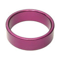 1 1/8" Alloy Headset Spacer - 10mm - Purple
