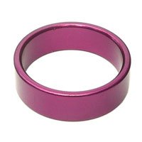 1 1/8" Alloy Headset Spacer - 10mm - Purple