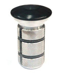T/Less Tension Adjuster 1 1/8 32mm For ID 22 - 25.4mm - H 32mm - Black Alloy Top
