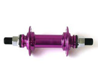 Hub Front - Nutted - Sealed - BMX - 36 Hole - 14mm Axle - 100mm Old - Alloy Purple