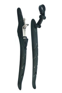 Mudguard Set - 26" - 700C - Front/Rear - Black