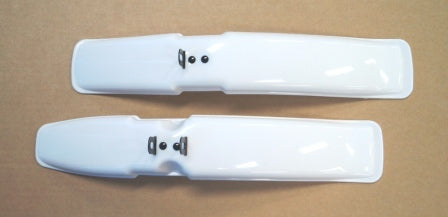 Plastic Mudguard Fits 16 - 20" Wheels - White