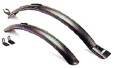 Plastic Mudguard Set - 26" - 700C Tyres up to 1.75" Wide