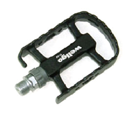 Pedals 9/16" Sealed Bearings - Alloy Body/Cro-Mo Axle - Black