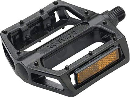 Pedals - Alloy - BMX 1/2"Axle - Black