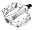 Pedals - Large Platform - Alloy - BMX 1/2" Silver