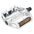 Vp Alloy Platform BMX Pedals - 9/16" - Silver