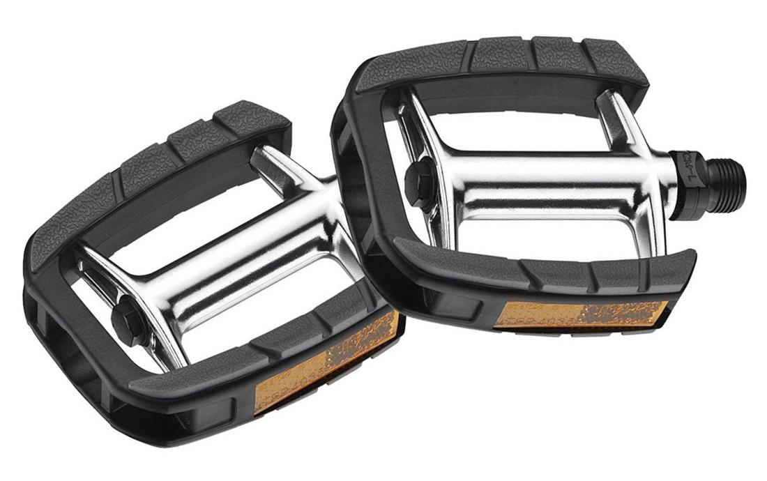 VP Pedals - Comfort - Alloy Body/Black Tread - Sealed Bearing - 9/16"
