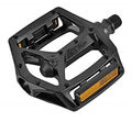 Pedals 9/16" BMX - Alloy - 2DU Bearing - Black
