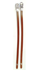 Straps For Toe Clip - Leather (Sold As A Pair)