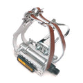 9/16" Retro Pedals - Alloy - Silver