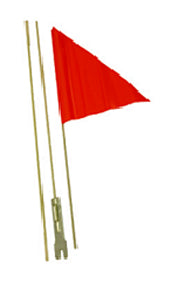 Safety Flag 3 Pieces - 60"/1.5M Length - Fibreglass Orange