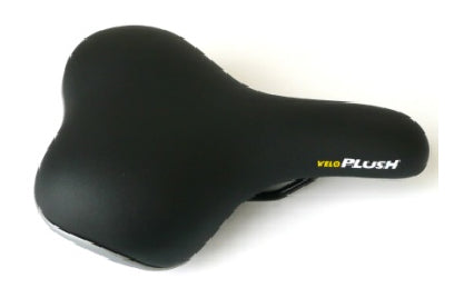 Velo Ladies Comfort Saddle with Double Density Foam - Black
