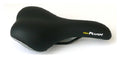 Vinyl Top Saddle with Double Density Foam -Black